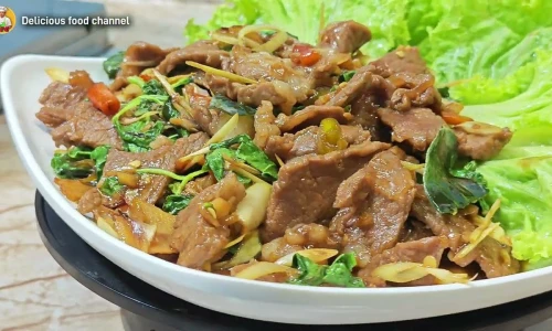 Fried Beef Spicy